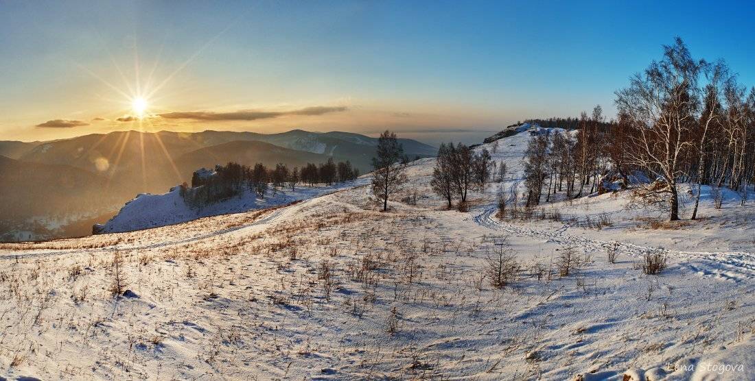 Красноярск, Торгашинский хребет, Лена Стогова