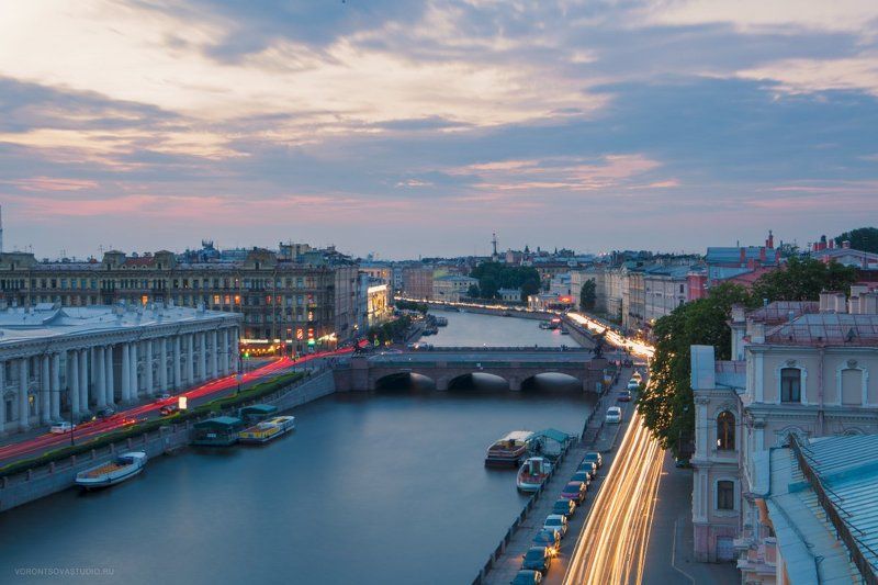 Фонтанка. Аничков мост фото превью