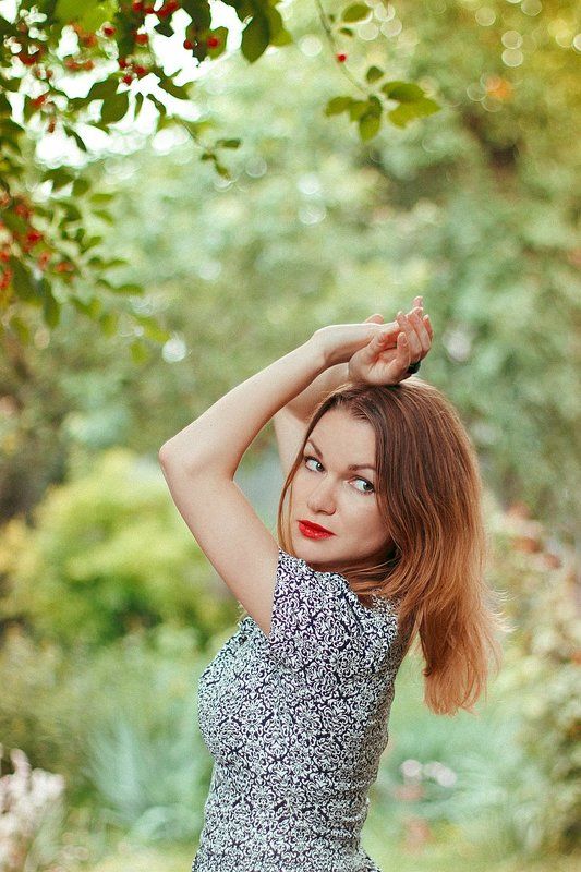 портрет, портрет девушки, лето Анна фото превью