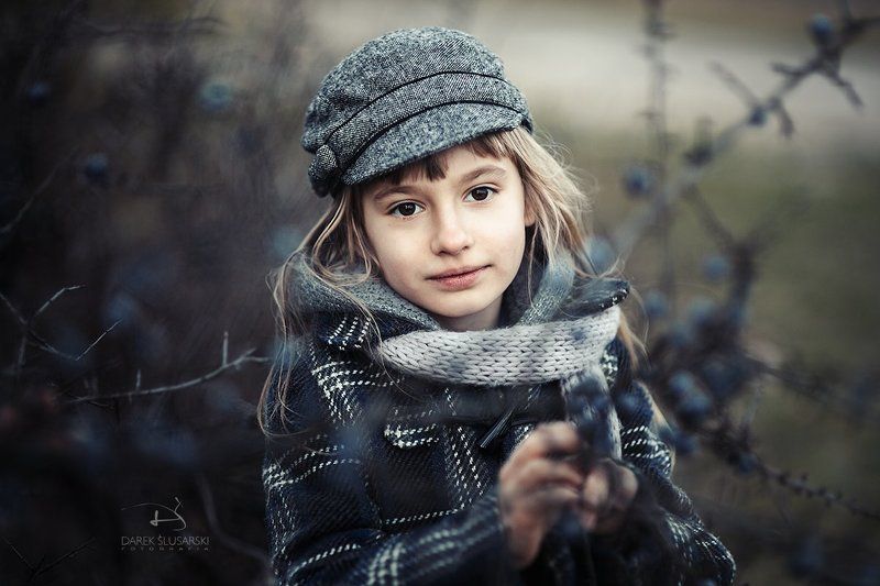 portret, darekslusarski.pl , tarnina,  Maja w tarninie фото превью