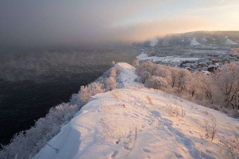 Рассвет в Жигулевске фото превью