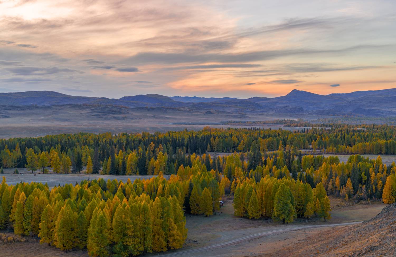 Россия, Алтай,пейзаж, природа, закат, горы, Лариса Дука
