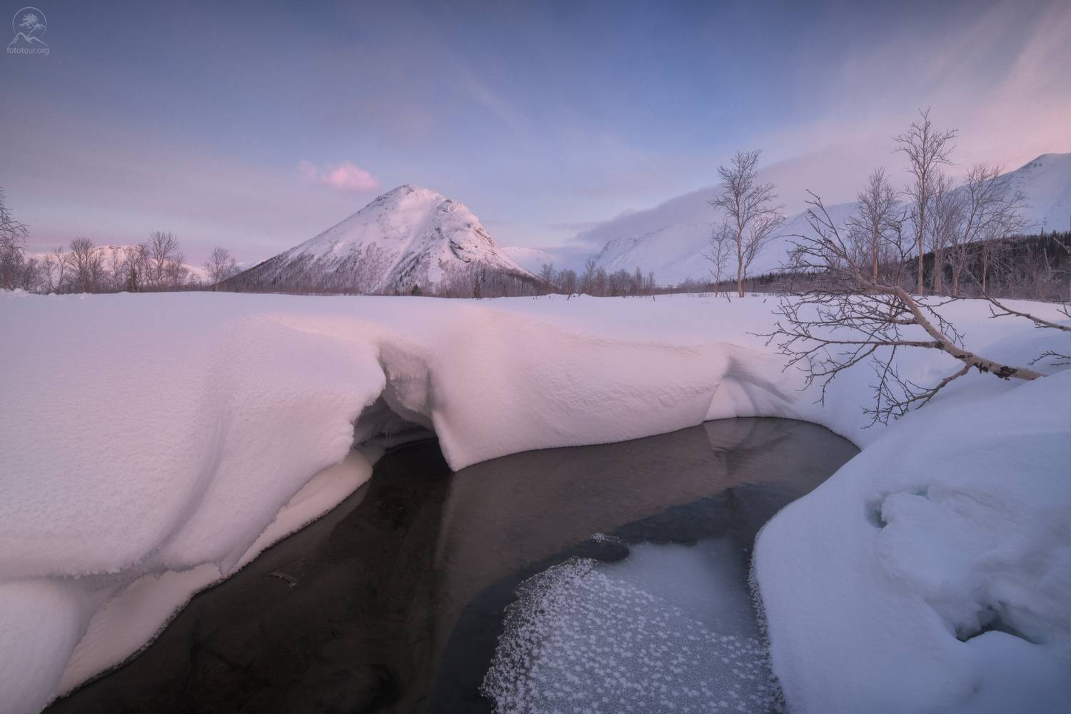 зима, рассвет, снег, кольский, мурманская, сопки, хибины, малый вудъявр, фототур на кольский, фототуры 2025, фототуры, заполярье, Гордиенко Анатолий