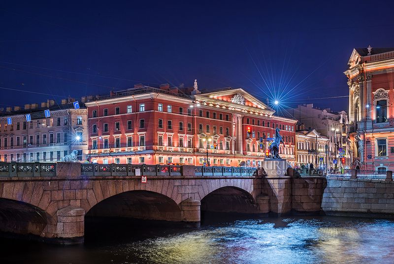 санкт-петербург, петербург, аничков мост Аничков мост, Санкт-Петербург фото превью