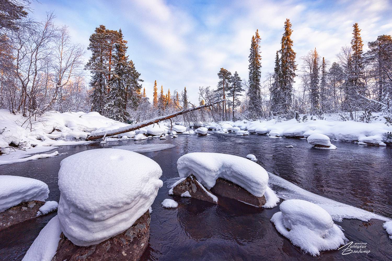 кольский, заполярье, река, пауст, Липецких Владимир