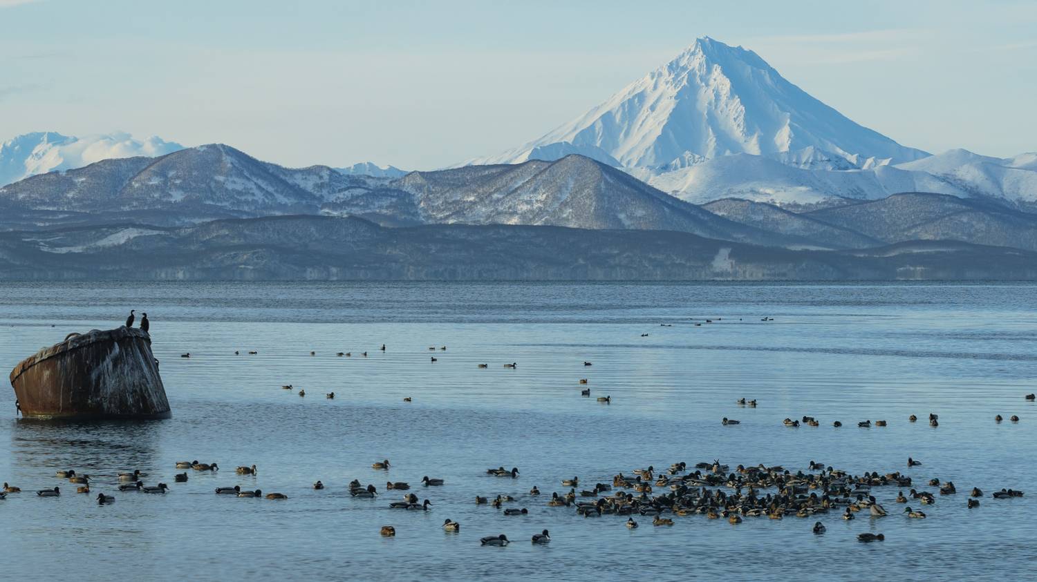 вилючинский вулкан, камчатка, авачинская бухта, Vladimir Goiiiguk