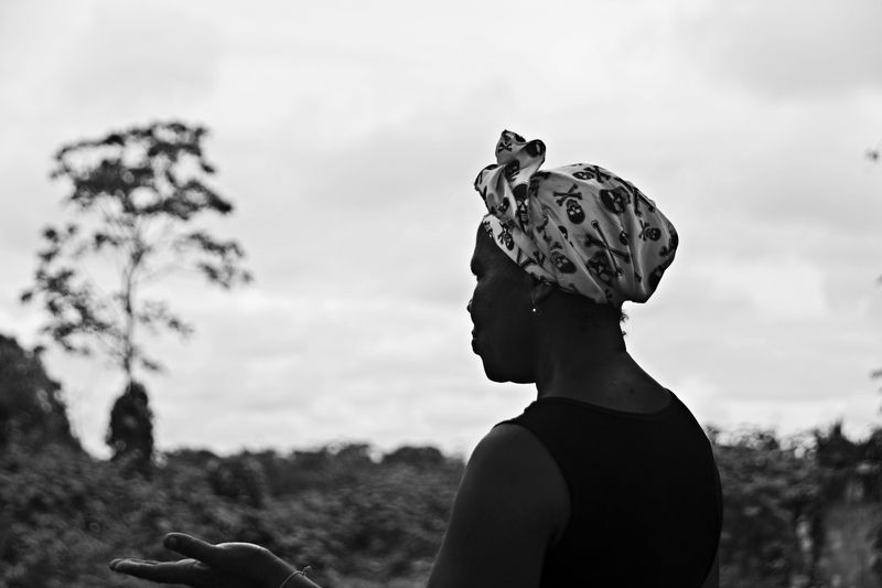 Street foto B/N LA perspectiva фото превью