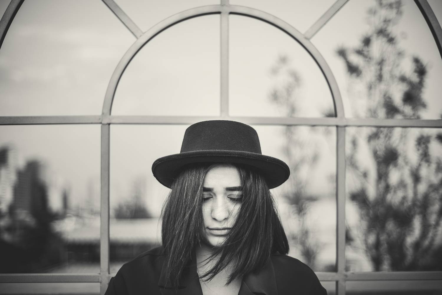 pooryarafiezade پوریا رفیعیزاده hair hat bw,  Poorya Rafiezade