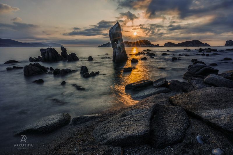 приморье, триозерье, бухта, находка, японское море, пейзаж Бухта Триозерье. Приморский край фото превью