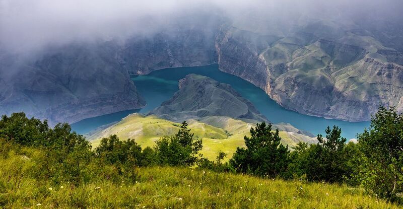 Над Сулакским каньоном... фото превью