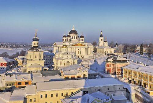 Утренний город