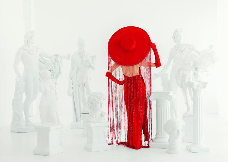 Strawberries with cream фото превью