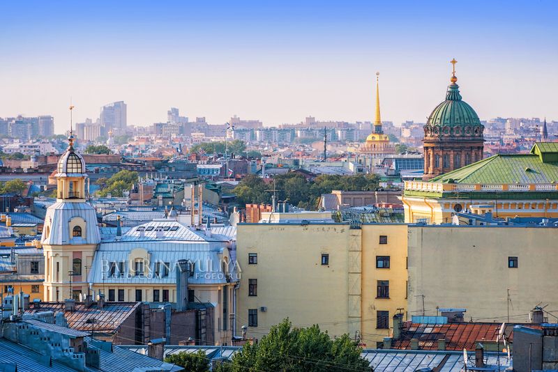 санкт-петербург, петербург, владимирский собор, вид, казанский, исаакиевский Виды с Владимирского собора, Санкт-Петербург фото превью