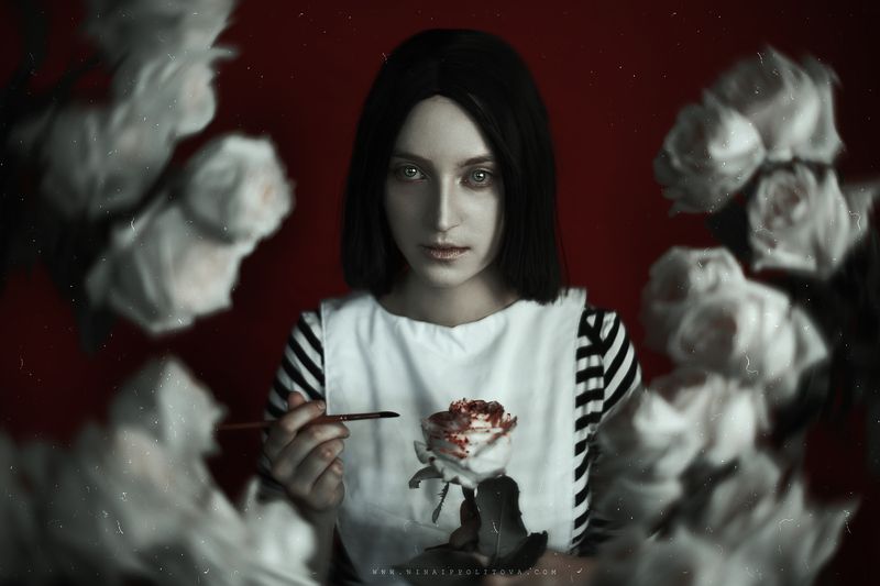 dark, horror, art, photo, cosplay  Б е з у м и е   А л и с  ы фото превью