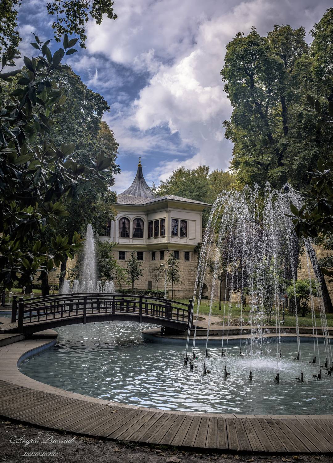 городская архитектура, архитектура, городской пейзаж, фонтан, стамбул, Васильев Андрей