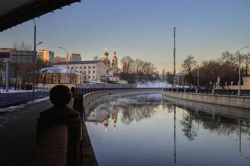 Утрення прогулка по Москве