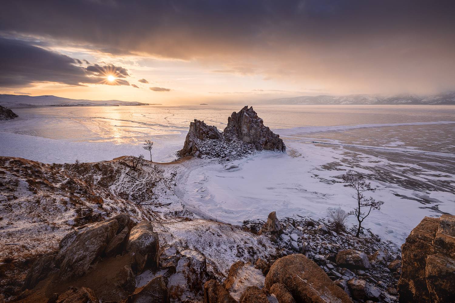 байкал, зима, лед, иркутская область, Дмитрий Купрацевич