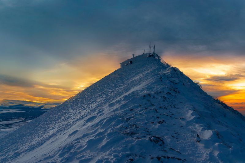 бештау,вершина,кмв,природа,пейзаж,гора,зима 100 шагов до весны фото превью