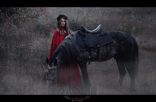 Только мы с конем...