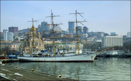 Фрегат Надежда. Владивосток