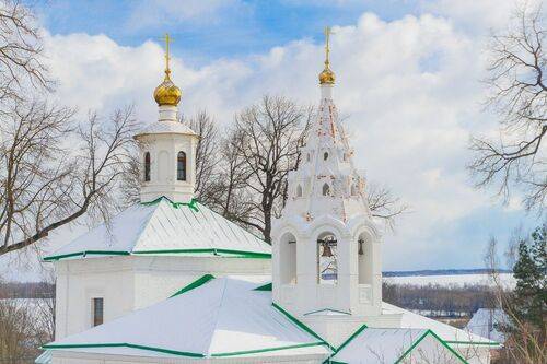 Храм Николая Чудотворца в селе Панковичи. Тула, Тульская область.