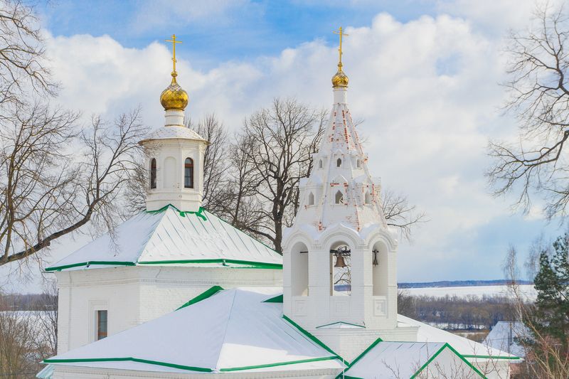 тула, тульская область, храм, россия Храм Николая Чудотворца в селе Панковичи. Тула, Тульская область. фото превью