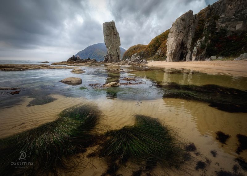 пейзаж, приморье, приморский край, лазовский заповедник Лазовский заповедник, бухта Танчингоуза, Приморский край фото превью