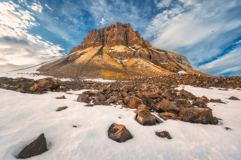 арктика Остров Мейбел в Свете Полярного Дня фото превью