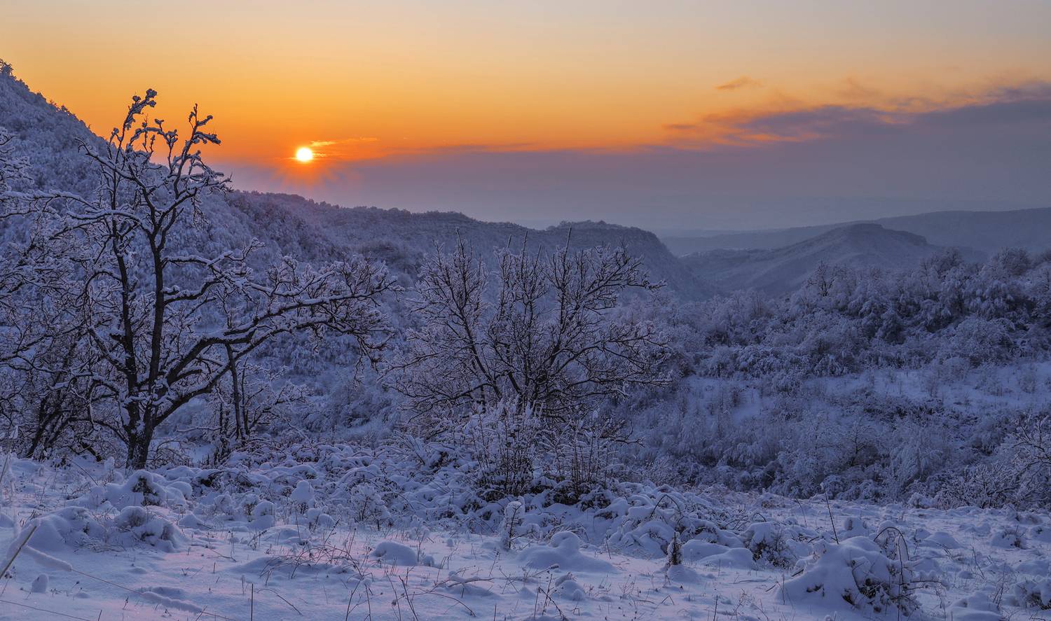 утро,рассвет,горы,зима,пейзаж,дагестан,кайтагский район,, Magov Marat