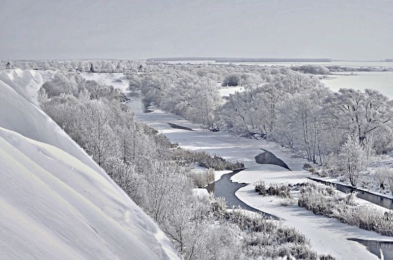 Река Кшень. фЕВРАЛЬ. фото превью