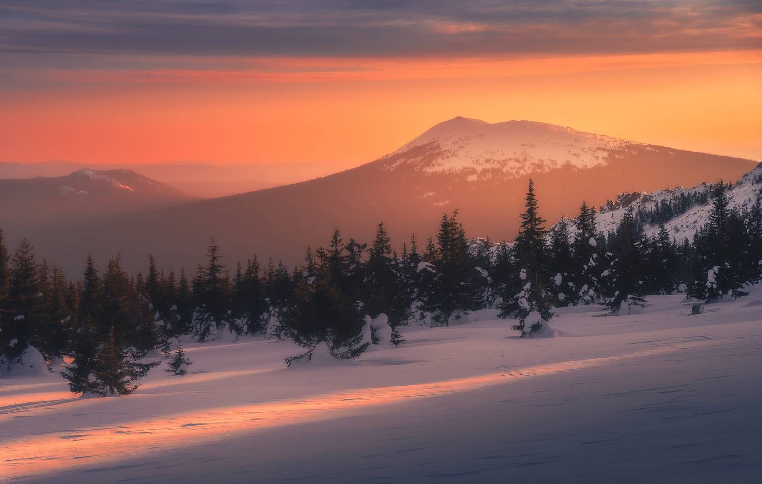 таганай, уральские горы, зимний пейзаж, круглица, метеостанция, Силантьев Даниил