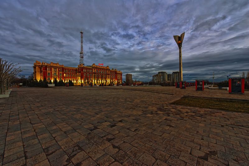 Уж вечер... облаков померкнули края фото превью