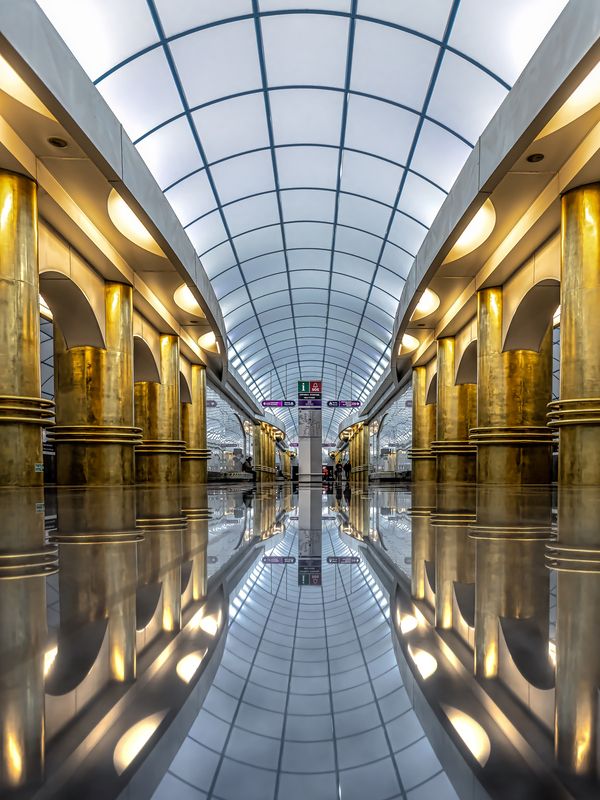 метро, архитектура, подземка Станция метро международная фото превью