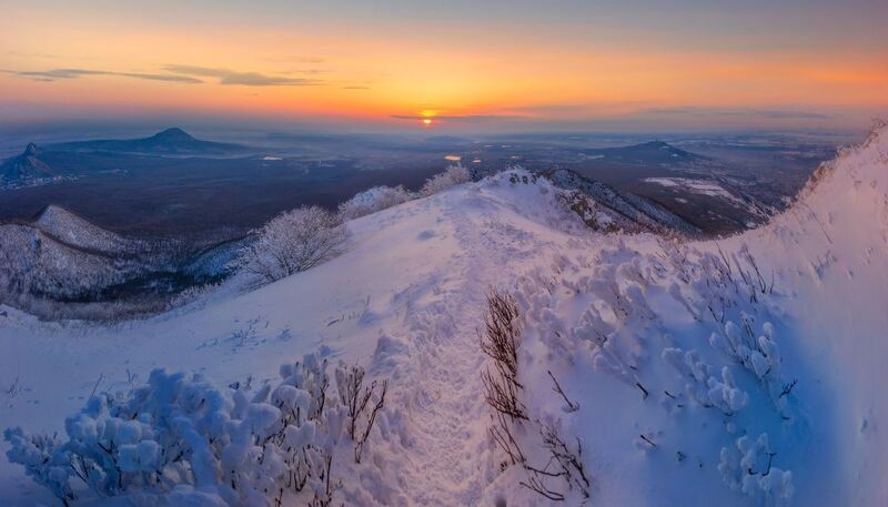 бештау,пейзаж,гора,кмв,рассвет, тропинка,природа Тропинка к солнцу фото превью