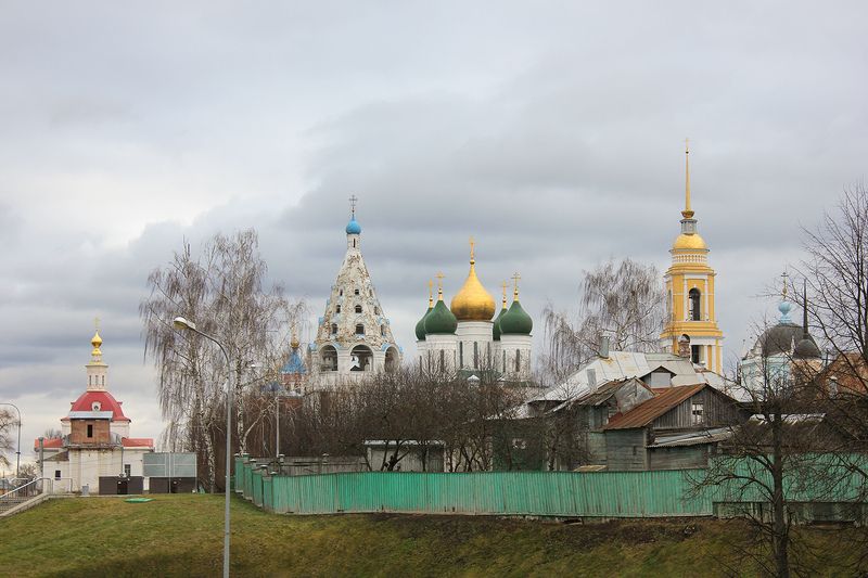 Коломна. Зимний пейзаж. фото превью