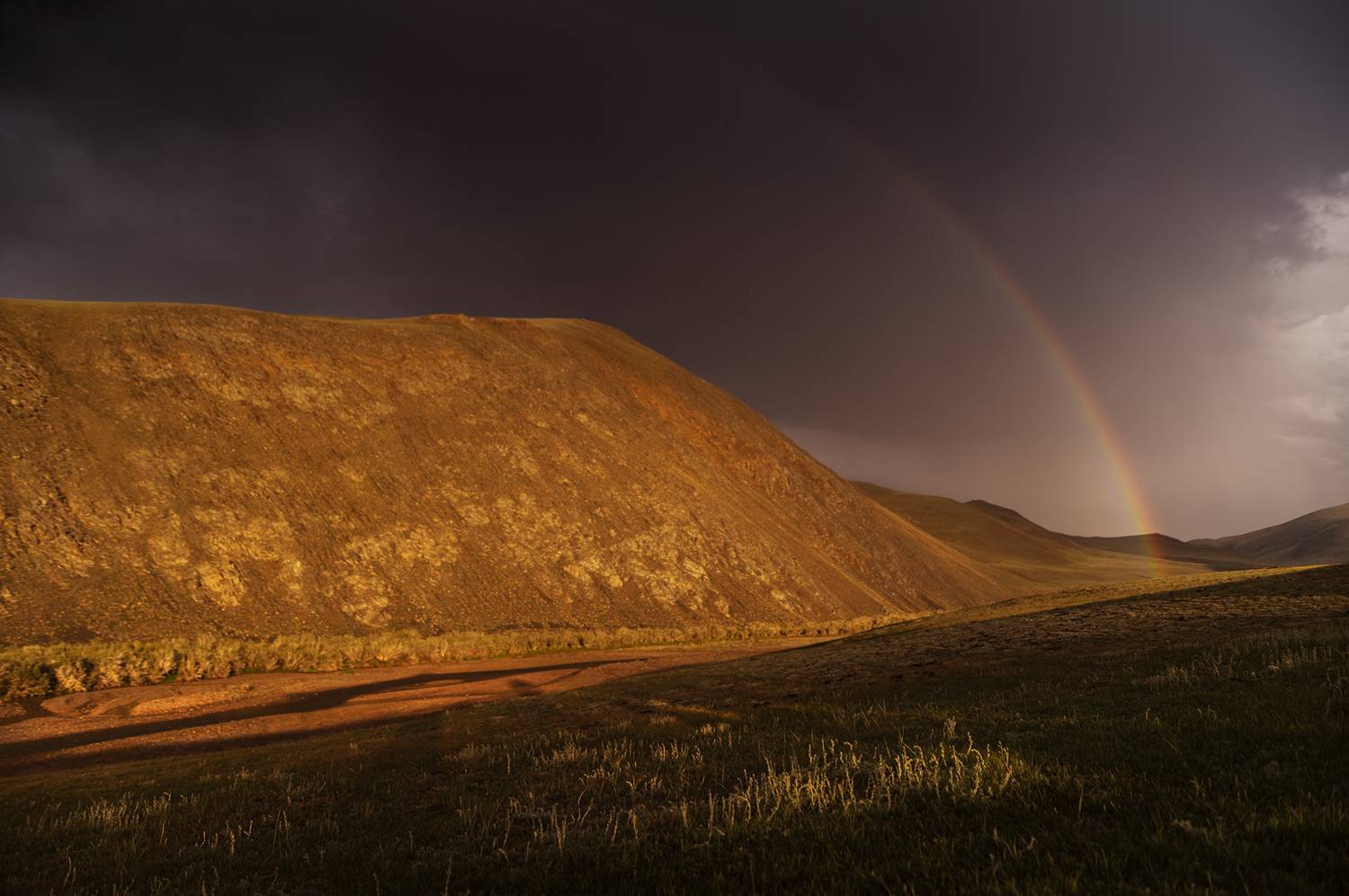 горный алтай, алтай, сайлюгемский национальный парк, закат, Андреева Светлана