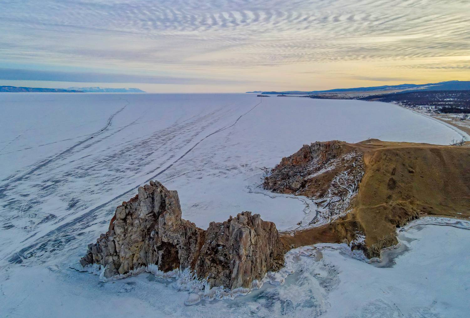 ольхон, байкал, малое море, зимний байкал, лед, Подосинников Максим