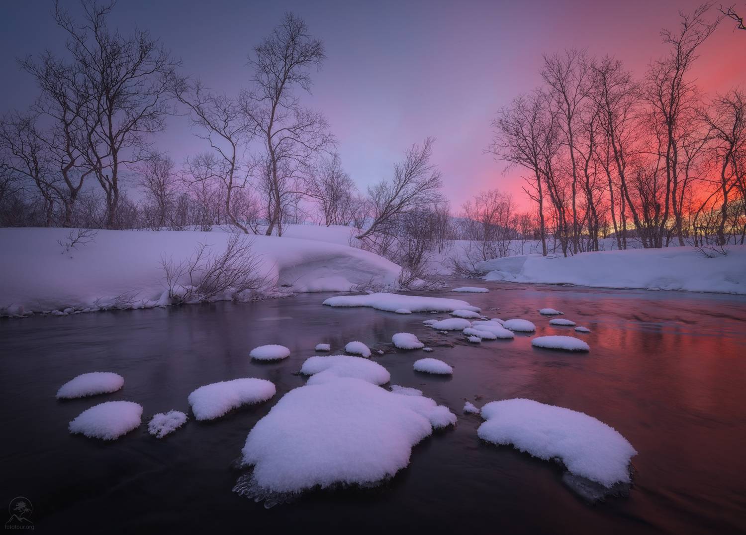 кольский, зима, фототур на кольский, мурманская область, речки, зимний кольский, заполярье, Гордиенко Анатолий