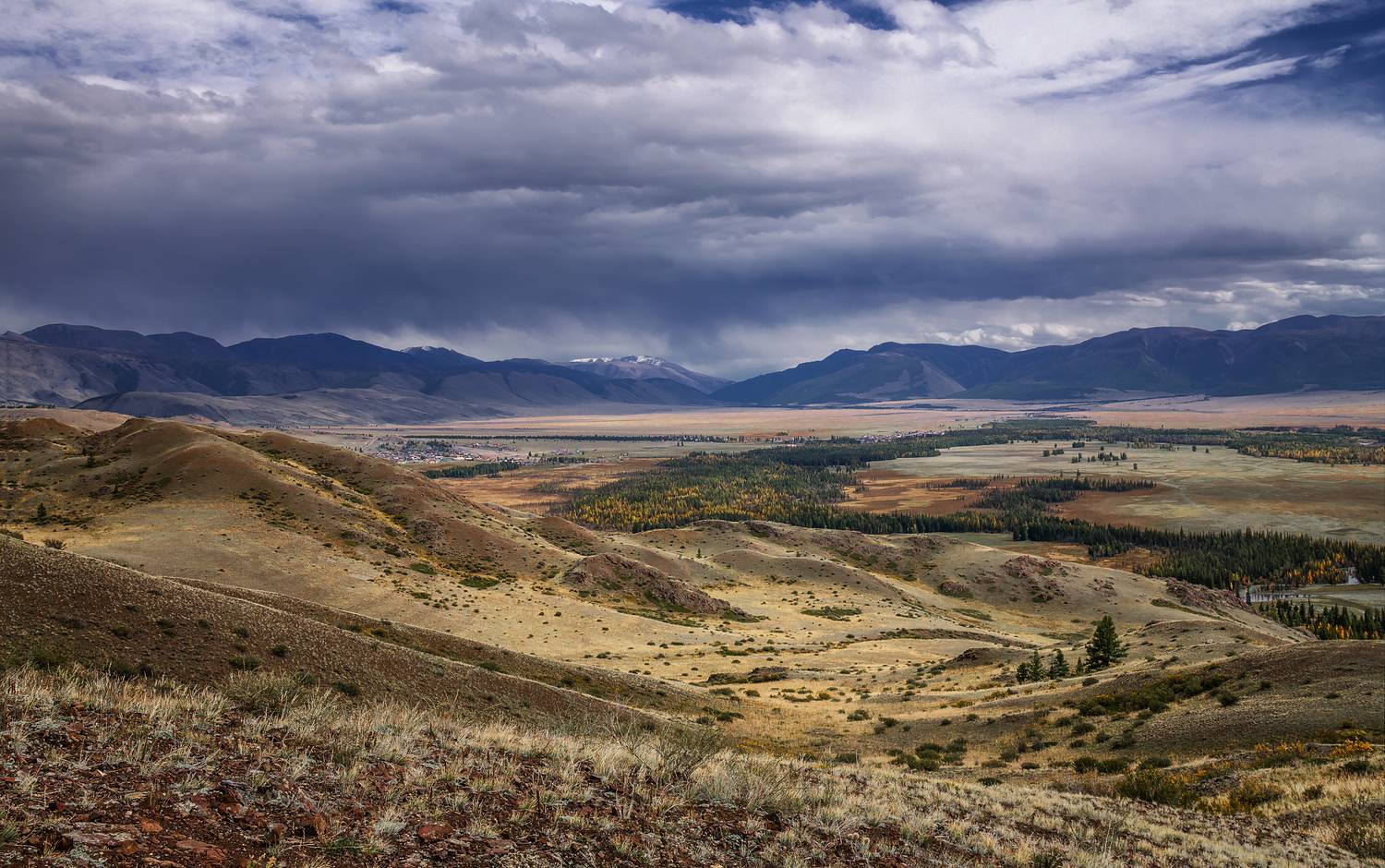 горы , алтай, курай, степь, Марина Юдинских