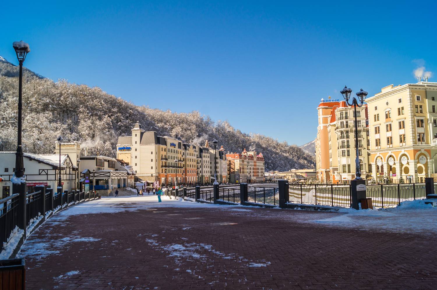 Россия, Роза Хутор, горные лыжи, зима, Лариса Дука