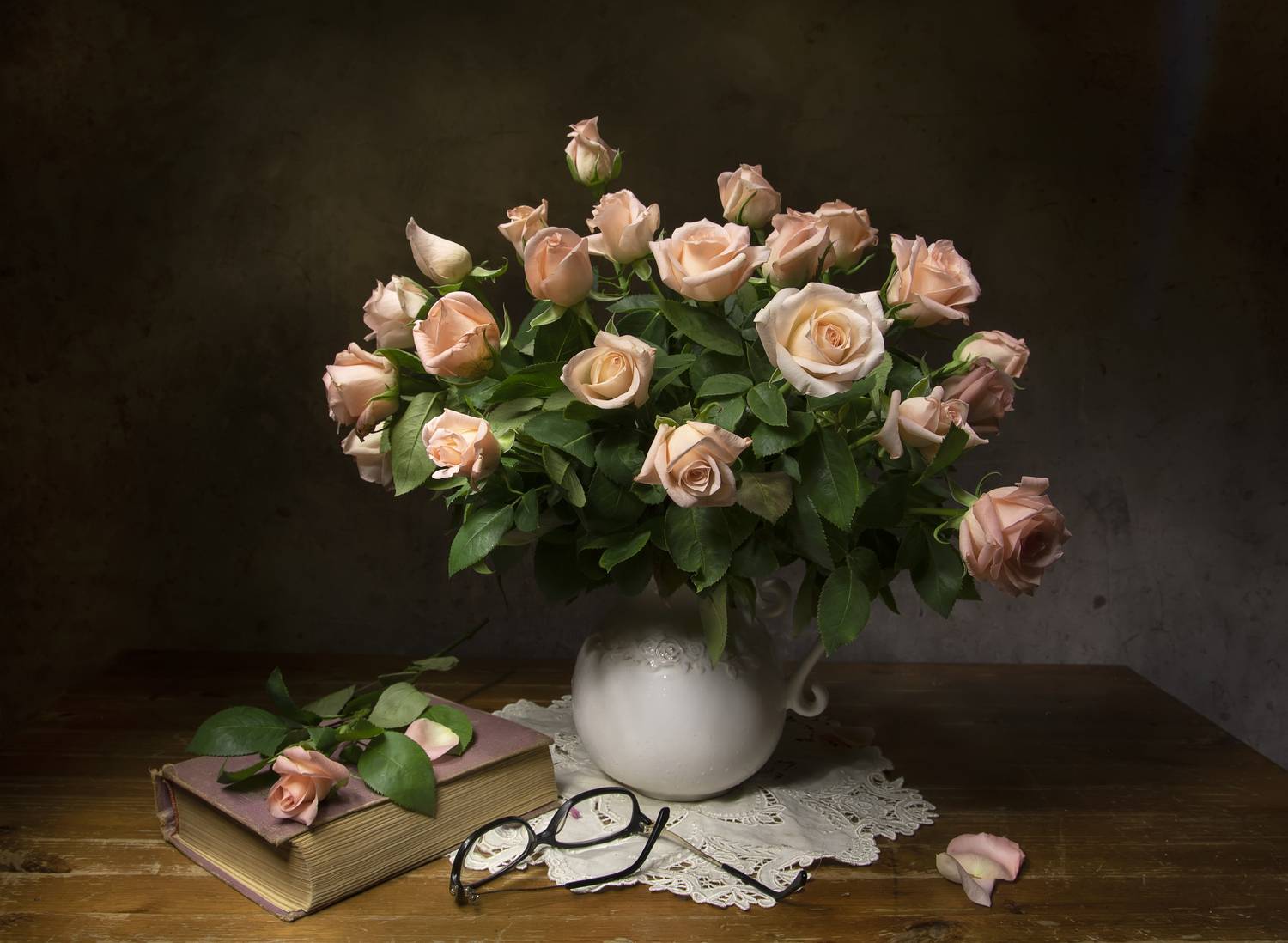 натюрморт, розы, Татьяна Феденкова