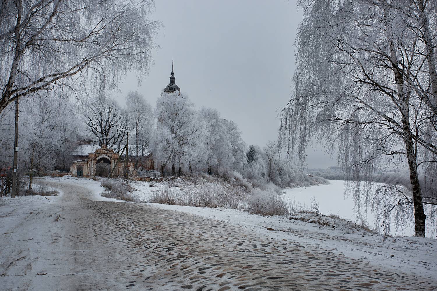 зима, вологда, иней, прилуки, Наталия Колтакова