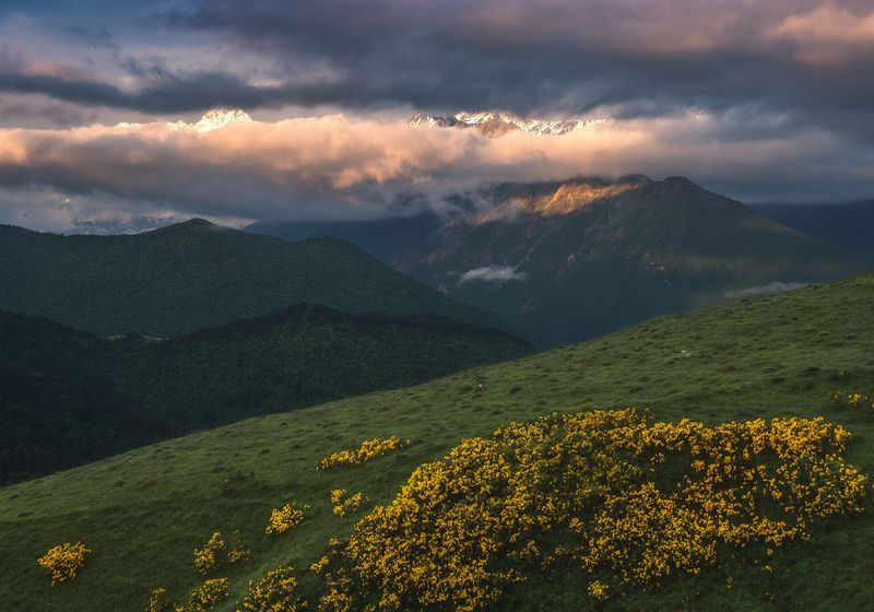 ингушетия, пейзаж, горы, кавказ Ингушетия фото превью