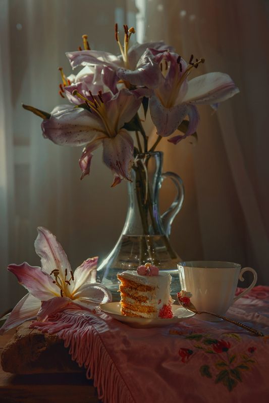 Свет опадающих лилий фото превью