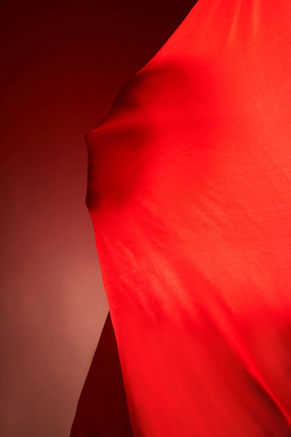 красный, абстракция, Дарья Комарова