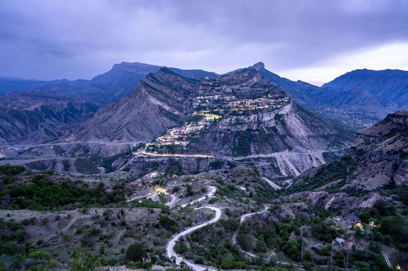 дагестан Ночной Гуниб фото превью