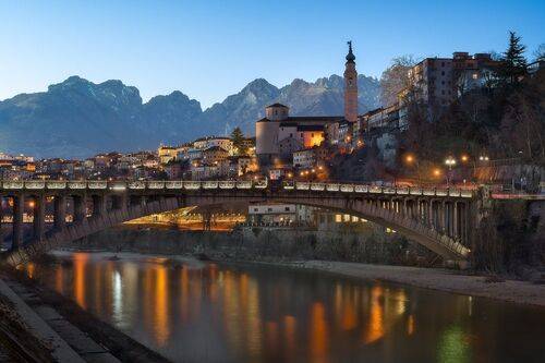 Belluno - Lambioi, ponte della vittoria