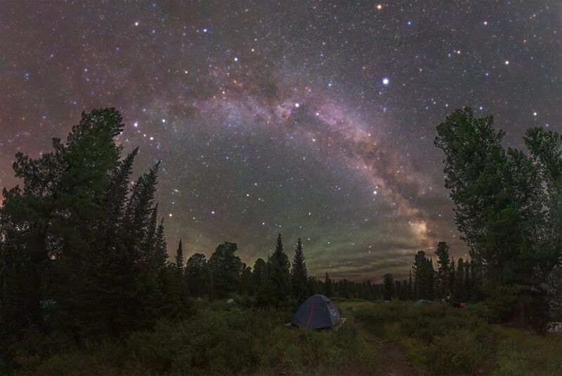 астрофото, астрофотография, ночь, астрономия, астропейзаж, млечный путь, звезды, ночное небо, night, nightphotography, stars, milkyway, longexposure Приятных снов, путник фото превью
