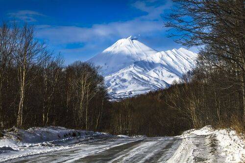 Дорога к вулкану