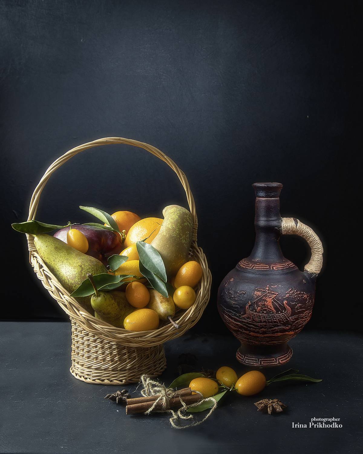 натюрморт, фрукты, еда, Приходько Ирина